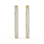 Coordinates Diamond Earrings Luna 30 mm