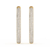 Coordinates Diamond Earrings Luna 30 mm